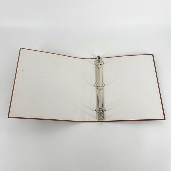 90s Stuart Hall tiger conservation 3 ring binder 1990s vintage - Picture 7 of 11